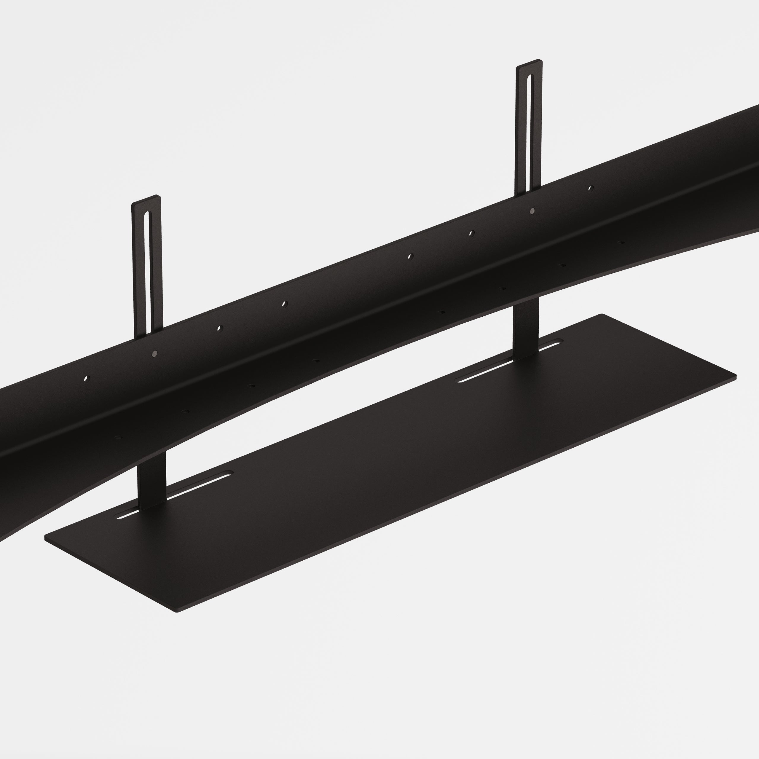 JALG TV-Stand Metal Shelving Plate